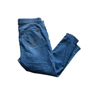 Democracy Ab solution Skinny Jeans Women 20W Blue High Rise Stretch Denim